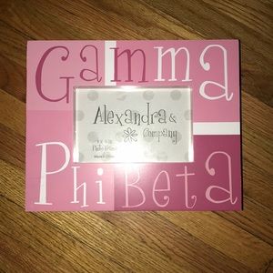 Gamma Phi Beta Picture Frame